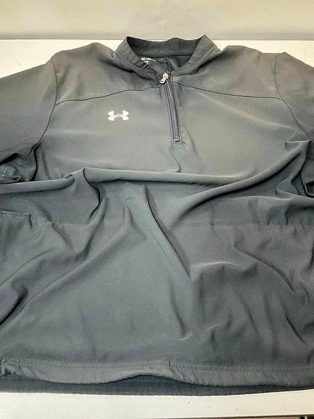 Under Armour Men's Half-Zip Pullover Gray XXL